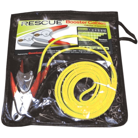 Quickcable Booster Cable, 4 Ga, 25ft., 400A 602220-001